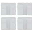 4/2/1Pcs Multifunction Punch Free Wall Mounted Storage Box Organizer TV Remote Control Mounted Mobile Phone Plug Charging Holder