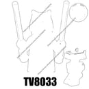 人偶 电影配件 积木 砖块玩具 TV6107 TV8047 TV8048 TV8049 TV8050 TV8051 TV8052 TV8053 TV8054