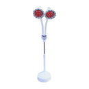 Beauty Timer Light Health Care Light 2Head Floor Stand Infrared Heat Physical Therapy Lamp Medical Heating Lamps Therapeutic