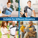 Electric Heating Pad Shoulder Vibration Massager Physiotherapy Arthritis Joint Pain Relief Belt Elbow Support Brace Thermal Wrap