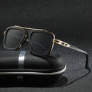 Europe and the United States retro dita square frame sunglasses men fashionable sunglasses men net red shades advanced ins style
