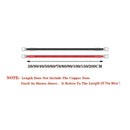 4AWG 25mm² Flexible and Efficient Battery Cable Wire For Car Inverter Solar With And Tinned Copper Terminal M8 M10