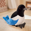 Imitation Pigeon Magpie Plush Toys Soft Stuffed Cartoon Animals Dolls For Birthday Christmas Gift Simulation Bird Toys