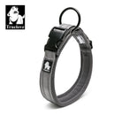 Truelove Adjustable Mesh Padded Pet Dog Collar 3M Reflective Nylon Dog Collar Durable Heavy Duty for All Breed All Weather 8Size