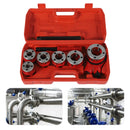 The Thread & Iron | BSPT Pipe Threading Kit — 4-Die & 6-Die Sets for Professional Plumbing