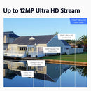 ANNKE 4K 32 Channel PoE NVR Recorder with 16 PoE Ports, 12MP Video Resolution H.265+ Motion Detection, Remote Access 8MP NVR