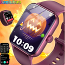 Baolubao 2024 NEW Smart Watch 1.85 inch Full Touch Voice Assistant Fitness Tracker Bluetooth Answer/Dial Weather, Christmas Gift