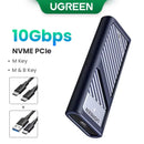 UGREEN M2 SSD Case NVME SATA Dual Protocol M.2 to USB Type C 3.1 SSD Adapter for NVME PCIE NGFF SATA SSD Disk Box M.2 SSD Case