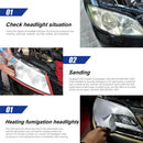 Headlight Restoration Fumigation Chemical Headlight Polishing Auto Lens Repair Kit Polymer Steam For Headlight