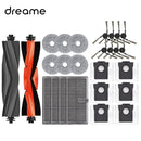 For Dreame X40 Ultra Accessories Main Brush/Cover Side Brush Hepa Filter Mop Dust Bag Dreame X40 Pro/S30 Pro Ultra Spare Parts