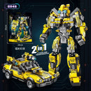 Lewan 2077 Steel Mech American Team Killer Assembled Building Blocks Boy Toy Gift Compatible with Lego