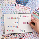 The Letter Lab | 2000+ Alphabet Sticker Kit for Journaling & Craft