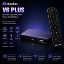 The Stream Vault Plus | 8K Android TV Box with Amlogic S905Y5, 4GB RAM and 64GB Storage