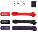 Heavy Duty Latex Resistance Band Exercise Elastic Band For Sport Strength Pull Up Assist Band Workout Pilates Fitness Equipment