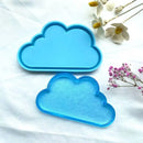 Home Crafts Cloud Coasters Silicone Molds for DIY Handmade Plaster Concrete Clay Tray Resin Mould Cement Dish Making Supplies