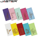 JASTER LOGO 个性化木质彩色积木U盘创意礼品U盘随身碟 4G 16GB 32GB 64GB 木制内存棒