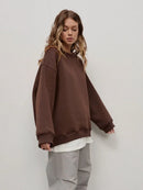 Wolfeel Oversized Hoodies & Sweatshirts for Women Autumn Winter Thick Warm Fleece Sweatshirt Girls Streetwear Loose Pullovers