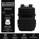 The Vanguard 24 | MOLLE Tactical Daypack with Air-Cushion Carry System