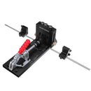 ENJOYWOOD XK4 PRO MAX Pocket Hole Jig Aluminum Alloy Adjustable Woodworking Drill Guide with Stabilizing Bar Stop Block