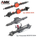 AMK RC Car Metal Bevel Gear 8T/24T/27T/30T/33T,Heavy Duty Overdrive for 1/10 RC Crawler Axial SCX10 II AR44/45 Capra Portal Axle