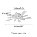 Modern Led Acrylic Ceiling Light Fixture Creative Design Led Chandelier Ceiling Lamps RC Dimming  Indoor Lighting Plafon Lustres