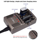 PALO 6F22 9V Ni-MH Rechargeable Battery 9 V 300mAh Batteries 9 voltage low self-discharged 9 volt battery with Smart Charger
