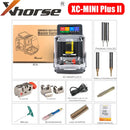 Xhorse Condor XC-MINI Plus II 钥匙切割机支持汽车、摩托车、家用钥匙，带 M3 和 M5 夹具
