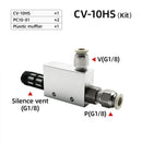 Vacuum Generator Air Exhaust Ejector Pressure Pneumatic ACV CV-10 15 20 25 Negative Control Valve wyrzutnik prozniowy