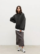 Wolfeel Oversized Hoodies & Sweatshirts for Women Autumn Winter Thick Warm Fleece Sweatshirt Girls Streetwear Loose Pullovers