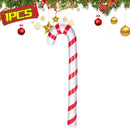 Inflatable Christmas Candy Cane Red White Stripes Candy Cane Balloons Xmas Tree Hanging Ornament New Year Party Decor Kids Gift