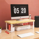 30/40/50cm Monitor Raised Shelf Office Laptop Bracket Desktop Computer  Stand Desktop Rack Home Storage Holders Organizer