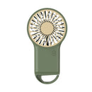 Cooling Electric Fan 3 Wind Speed Portable Pocket Fan For Travel Indoor Outdoor Usb Desktop Rechargeable Handheld Fan with Hook
