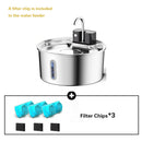 The Oasis Well | 3.2L Wireless Stainless Steel Cat Water Fountain with Smart Sensor