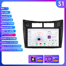 Hizpo 2Din 9英寸 CarPlay Android Auto 丰田雅力士 2005-2012 汽车收音机 导航GPS RDS DSP BT 4G SWC UI7862 主机