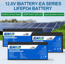 The Grid Sentinel | 12V-24V LiFePO4 Deep-Cycle Battery (100Ah-300Ah, Built-in BMS)