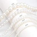 Elegant Big White Imitation Pearl Beads Choker Clavicle Chain Necklace for Women Wedding  Vintage Pearl Jewelry Collar 2023 New