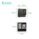 BSEED 欧盟玻璃面板带USB插座CAT5 RJ45 PC电视插座 DIY功能部件 电源插座 自由组合 墙壁安装