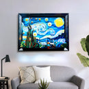 Building Blocks Light For 21333 Ideas The Starry Night Vincent Van Gogh(NOT Include the Model) LED Lighting Accessories  DIY Toy