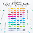 The Honolulu | Professional Alcohol Art Marker Set, 24–320 Colors