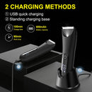 The Ballber Pro Electric Groin & Body Hair Trimmer for Men - Mens Body Groomer Kitfor Privates -Shaver for Hard to Reach Areas