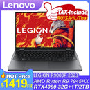 联想拯救者R9000P 2023 16英寸电竞游戏本 AMD R9 7945HX 16核 GeForce RTX4060 8G 2.5K 240Hz 游戏笔记本