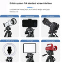 Phone Camera Binoculars Tripod Stand 55inch Universal Photography for Telescope Fishing Lights Beauty lamp SLR