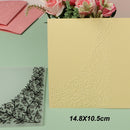 DUOFEN Crafts plastic embossing folder collection 2 paper embossing flower mold Christmas Birthday Easter day wedding