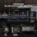 Sunster TB10pro 8KW 便携式柴油驻车加热器 12V/24V/220V 带蓝牙APP/通风模式/CO监测 适用于汽车房车露营车家用