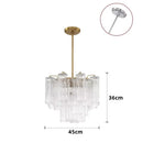 Amber Murano Glass Ceiling Chandelier Round for Dining Living Room Bedroom Modern Murano Glass Pendant Chandelier Light