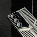 Luxury Heat Dissipation Cooling Case For Samsung Galaxy S25 S24 Ultra S23 Plus S22 Camera Protection Shockproof Bumper Cover