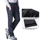 TRVLWEGO Winter Men Hiking Pants Outdoor Camping Travel Women Windproof Snow Breathable Fleece Keep Warm Trekking Trousers