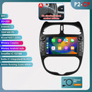 Hizpo 2Din 7inch Android Car Radio for Peugeot 206 206CC 206SW 2000 - 2008 Multimedia 4G BT Auto CarPlay GPS RDS DSP Stereo