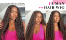 The Chroma Shift | Hand-Tied 13x6 HD Lace Frontal Wig, 210% Density Deep Wave Ombre