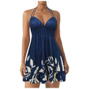 Fashion Summer Dresses 2025 Summer Dresses for Women Trendy Boho Floral Print Cover Up V Neck Sleeveless Sundresses 여름 원피스